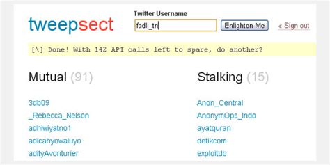 Cara Mengetahui Stalker di Twitter .